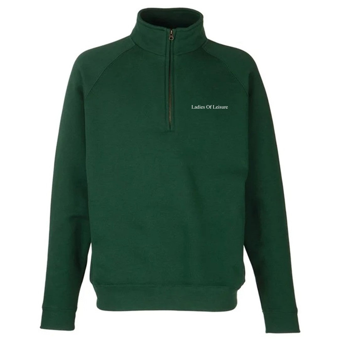 Classic Ladies Of Leisure Quarter Zip / Green
